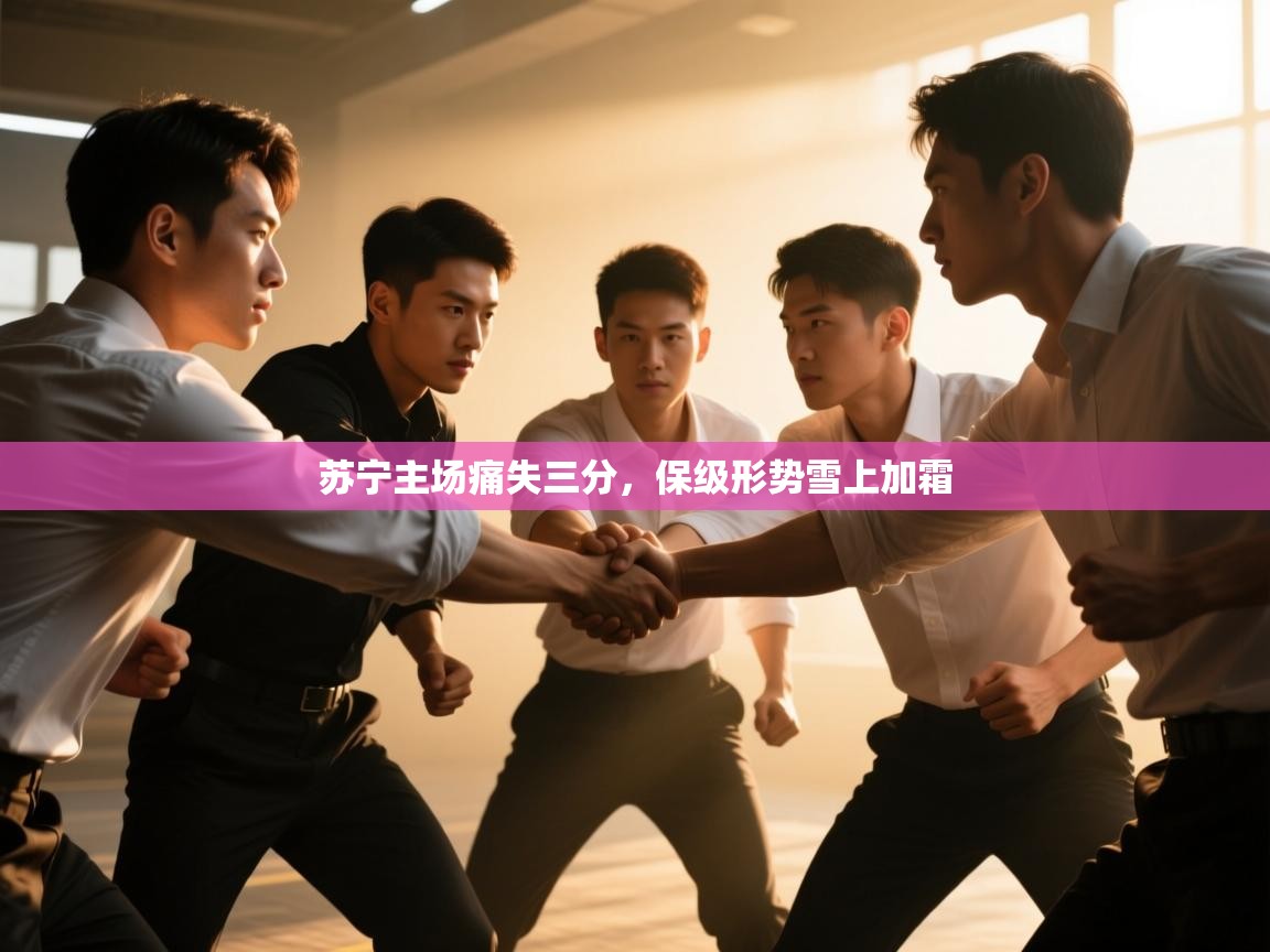 开云体育入口下载-苏宁主场痛失三分，保级形势雪上加霜  第2张
